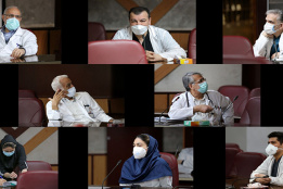 جلسه Heart Team در مرکز قلب و عروق شهید رجایی در تاریخ ۶ بهمن ماه ۱۴۰۰
