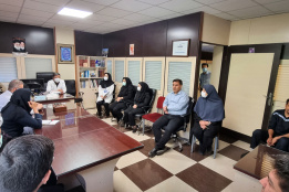 برگزاری مانور دورمیزی با رویکرد آتش سوزی در واحد منابع انسانی
