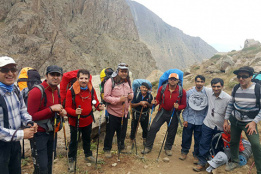 سفر دو روزه گروه گلگشت مرکز قلب و عروق شهیدرجایی به کلاردشت