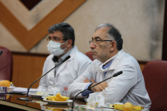 جلسه کمیته مورتالیتی در مرکز قلب و عروق شهید رجایی در  ۱۶ آبانماه ۱۴۰۰