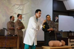 کلاس کمک های اولیه پیشرفته (ویژه کمک پرستاران)  در سه دوره تکمیل شده ماه های مهرو آبان و آذر در بیمارستان قلب و عروق شهید رجایی