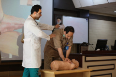 کلاس کمک های اولیه پیشرفته (ویژه کمک پرستاران)  در سه دوره تکمیل شده ماه های مهرو آبان و آذر در بیمارستان قلب و عروق شهید رجایی