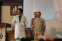 کلاس کمک های اولیه پیشرفته (ویژه کمک پرستاران)  در سه دوره تکمیل شده ماه های مهرو آبان و آذر در بیمارستان قلب و عروق شهید رجایی