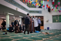 جشن ولادت حضرت فاطمه (س) و روز زن و سالروز تولد امام خمینی (ره) در مسجد مرکز قلب و عروق شهید رجایی به روایت تصویر