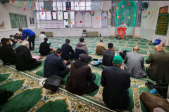 جشن ولادت حضرت فاطمه (س) و روز زن و سالروز تولد امام خمینی (ره) در مسجد مرکز قلب و عروق شهید رجایی به روایت تصویر