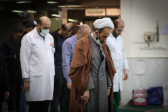 جشن ولادت حضرت فاطمه (س) و روز زن و سالروز تولد امام خمینی (ره) در مسجد مرکز قلب و عروق شهید رجایی به روایت تصویر