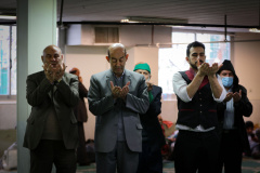 جشن ولادت حضرت فاطمه (س) و روز زن و سالروز تولد امام خمینی (ره) در مسجد مرکز قلب و عروق شهید رجایی به روایت تصویر