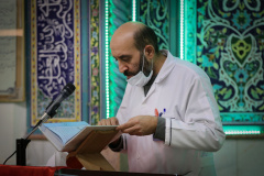 جشن ولادت حضرت فاطمه (س) و روز زن و سالروز تولد امام خمینی (ره) در مسجد مرکز قلب و عروق شهید رجایی به روایت تصویر