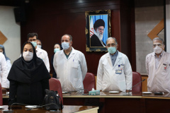 آخرین جلسه مدیران ، مسئولان،سوپروایزرها و سرپرستاران مرکز آموزشی،تحقیقاتی و درمانی قلب و عروق شهید رجایی با هیئت رئیسه مرکز