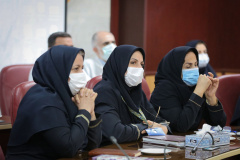 آخرین جلسه مدیران ، مسئولان،سوپروایزرها و سرپرستاران مرکز آموزشی،تحقیقاتی و درمانی قلب و عروق شهید رجایی با هیئت رئیسه مرکز