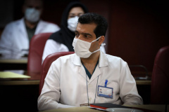 آخرین جلسه مدیران ، مسئولان،سوپروایزرها و سرپرستاران مرکز آموزشی،تحقیقاتی و درمانی قلب و عروق شهید رجایی با هیئت رئیسه مرکز