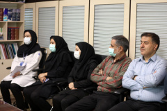 برگزاری مانور دورمیزی با رویکرد آتش سوزی در واحد منابع انسانی