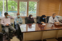 برگزاری مانور دورمیزی با رویکرد آتش سوزی در واحد منابع انسانی