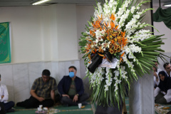 مراسم گرامیداشت خانم دکتر عرب که بر علت سانحه تصادف دار فانی را وداع گفتند