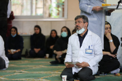 مراسم گرامیداشت خانم دکتر عرب که بر علت سانحه تصادف دار فانی را وداع گفتند