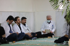 مراسم گرامیداشت خانم دکتر عرب که بر علت سانحه تصادف دار فانی را وداع گفتند