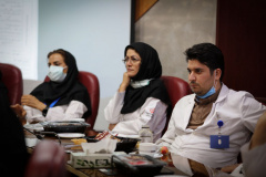 جلسه کمیته مورتالیتی در مرکز قلب و عروق شهید رجایی در  اول حردادماه ۱۴۰۲