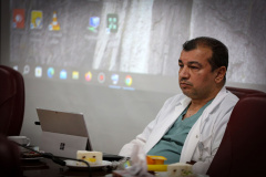 جلسه کمیته مورتالیتی در انستیتو آموزشی قلب و عروق شهید رجایی در ۲۲ آبان ماه ۱۴۰۲