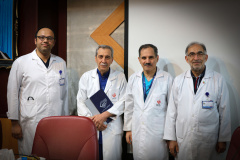 جلسه کمیته مورتالیتی در انستیتو آموزشی،تحقیقاتی و درمانی قلب و عروق شهید رجایی در ۲۰ آذر ماه ۱۴۰۲
