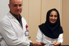 جلسه تودیع و معارفه مدیریت خدمات پرستاری انستیتو قلب و عروق شهید رجایی