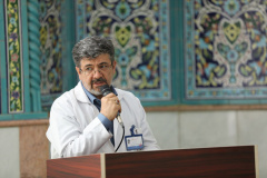 مراسم تجلیل از نفرات برتر مسابقه عید فطر در مسجد انستیتو قلب و عروق شهید رجایی به روایت تصویر