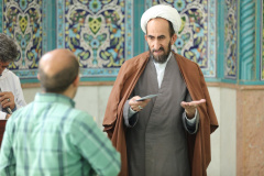 مراسم تجلیل از نفرات برتر مسابقه عید فطر در مسجد انستیتو قلب و عروق شهید رجایی به روایت تصویر