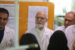 گرامیداشت روز علوم آزمایشگاهی با حضور رئیس و معاون توسعه انستیتو قلب و عروق شهید رجایی به گزارش تصویر