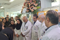 گرامیداشت روز علوم آزمایشگاهی با حضور رئیس و معاون توسعه انستیتو قلب و عروق شهید رجایی به گزارش تصویر