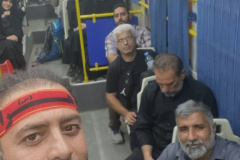 گزارش تصویری کارکنان انستیتو قلب و عروق شهید رجایی به کربلا معلی جهت سوگواری اربعین اباعبدالله الحسین (ع)