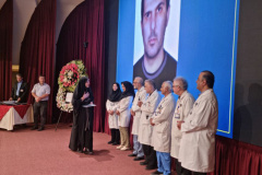 مراسم روز کارمند در انستیتو قلب و عروق شهید رجایی