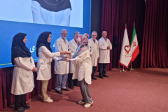 مراسم روز کارمند در انستیتو قلب و عروق شهید رجایی