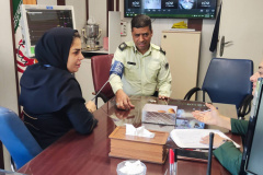 برگزاری غربالگری فشار خون همکاران حفاظت فیزیکی انستیتو قلب و عروق شهید رجایی